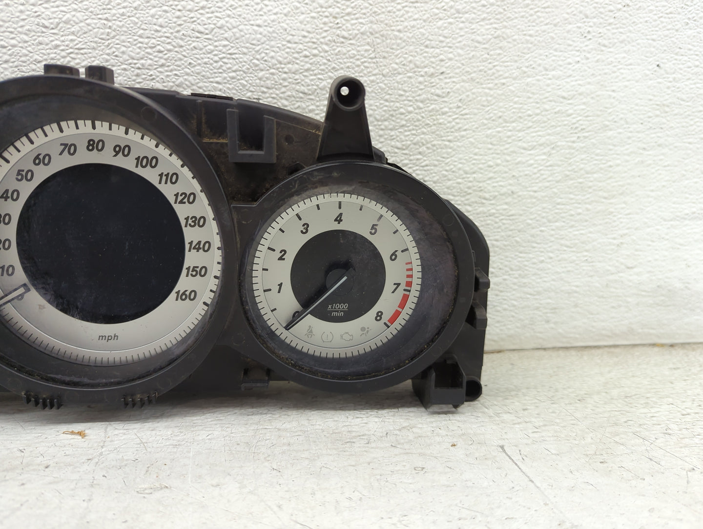 2013 Mercedes-Benz C350 Instrument Cluster Speedometer Gauges P/N:A2049004309 Miles: Fits OEM Used Auto Parts - Oemusedautop