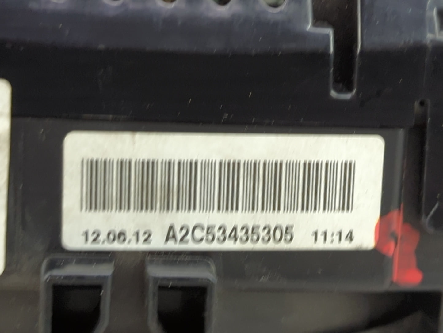 2013 Mercedes-Benz C350 Instrument Cluster Speedometer Gauges P/N:A2C53435303 Miles: Fits OEM Used Auto Parts - Oemusedautop
