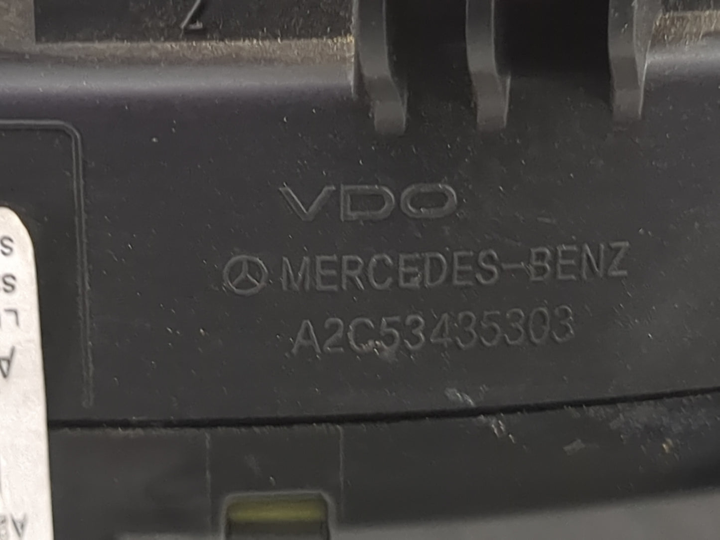 2013 Mercedes-Benz C350 Instrument Cluster Speedometer Gauges P/N:A2C53435303 Miles: Fits OEM Used Auto Parts - Oemusedautop
