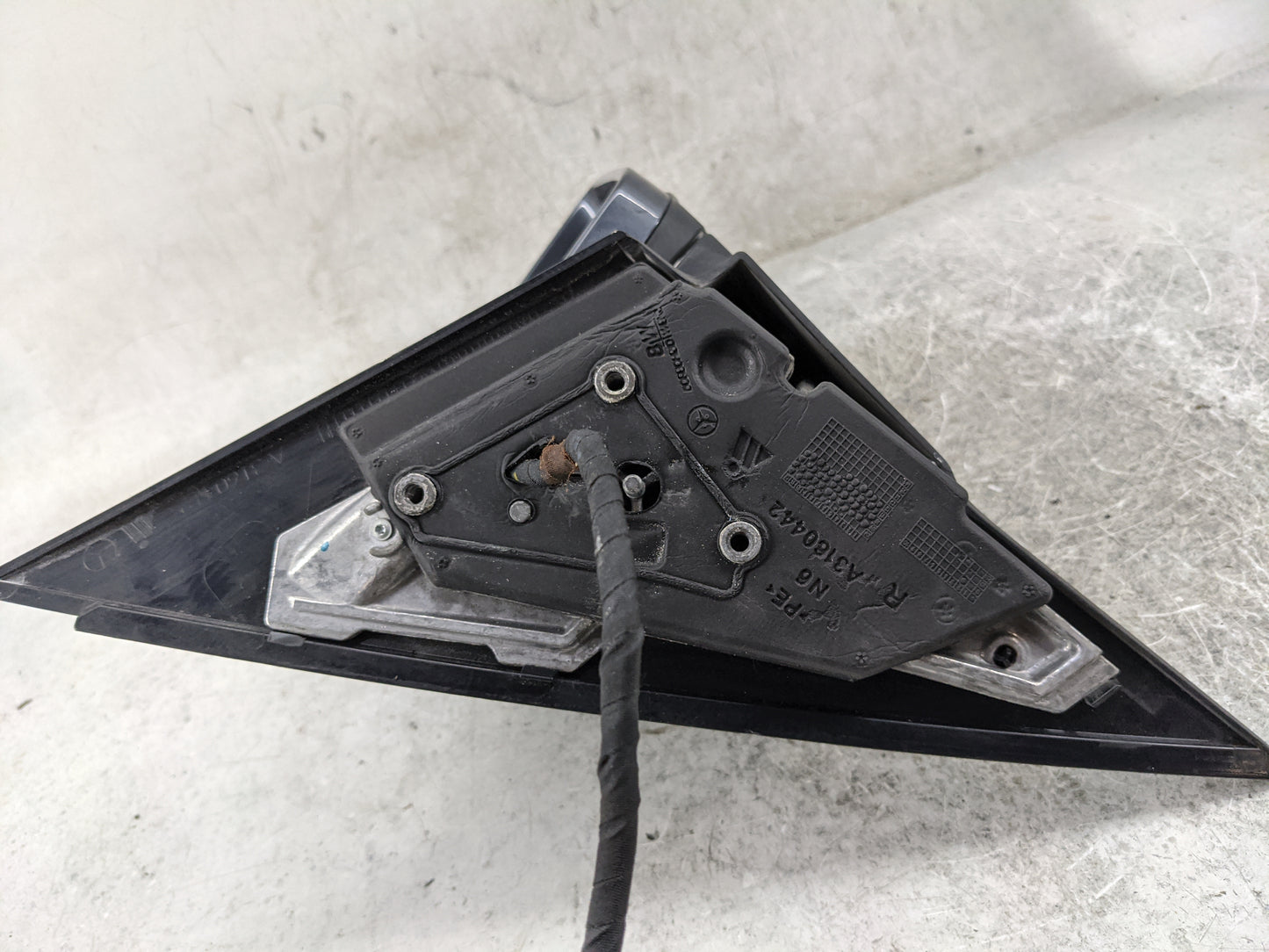 2013 Mercedes-Benz Cclass Passenger Side View Mirror - Right Door Mirror OEM Used - Oemusedautoparts1.com