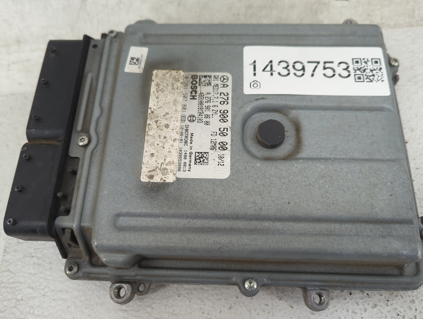 2013 Mercedes-Benz E-Class PCM Engine Control Computer ECU ECM PCU OEM P/N:A2769005000 A2769010600, 0261S07801 Fits Fits 201