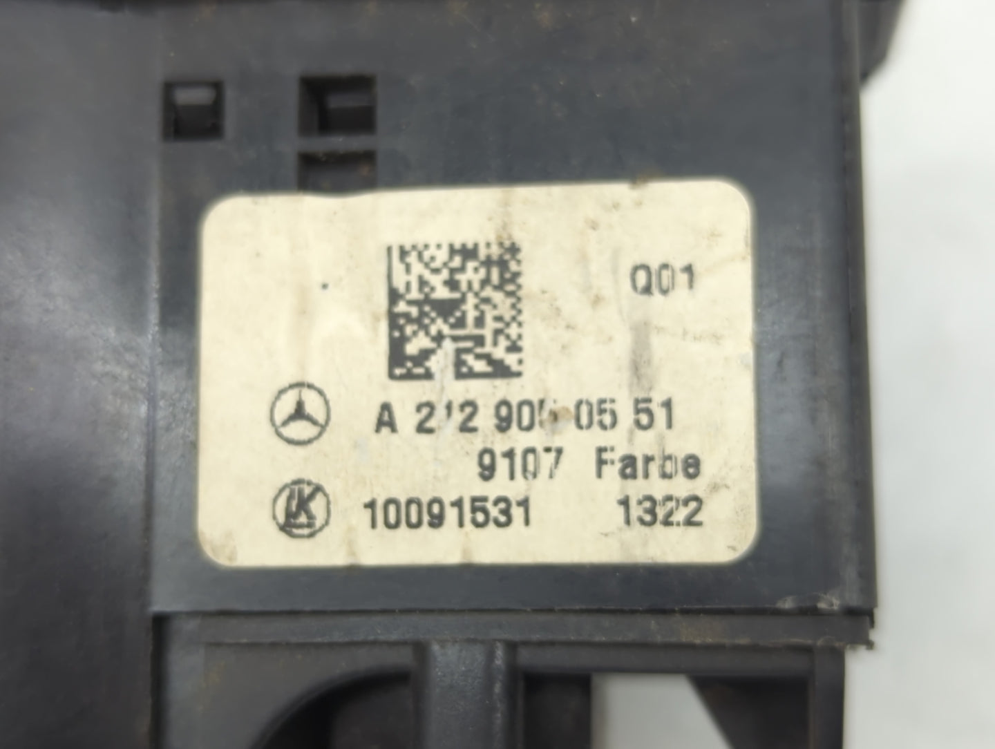2013 Mercedes-benz E-class Headlight Head Light Switch Lamp Control - Oemusedautoparts1.com