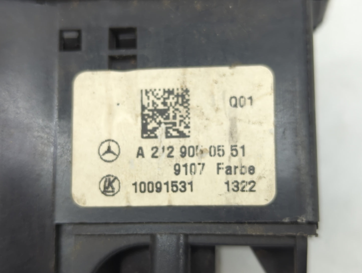 2013 Mercedes-benz E-class Headlight Head Light Switch Lamp Control - Oemusedautoparts1.com