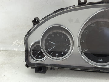 2013 Mercedes-Benz E-Class Instrument Cluster Speedometer Gauges P/N:A2C82046600 A2129001714 Miles:139K Fits Fits 2012 OEM Used Auto Parts
