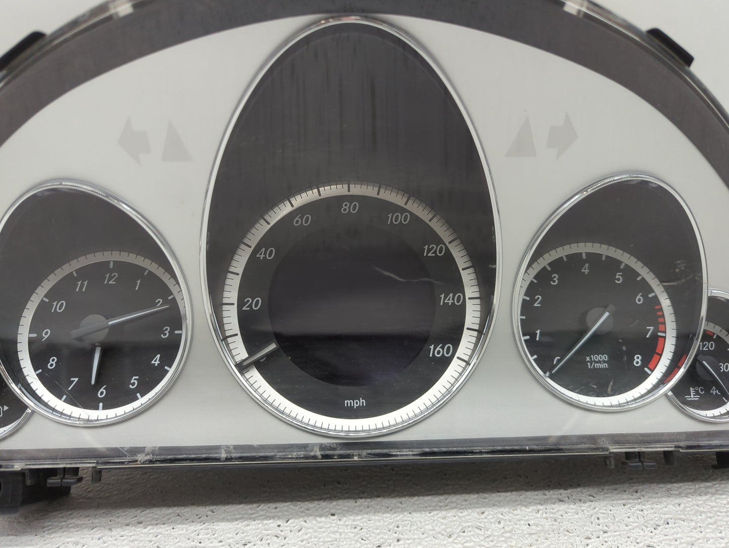 2013 Mercedes-Benz E-Class Instrument Cluster Speedometer Gauges P/N:A2129001714 A2C82046600, A2C53 Fits Fits 2012 OEM Used 