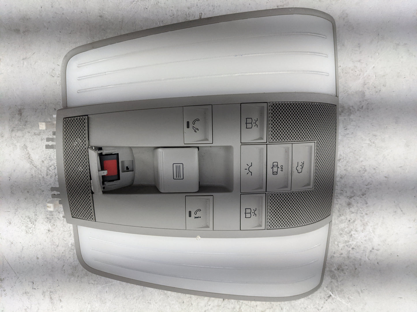 2013 Mercedes-benz E-class Overhead Console W/rear Climate Control Gray - Oemusedautoparts1.com
