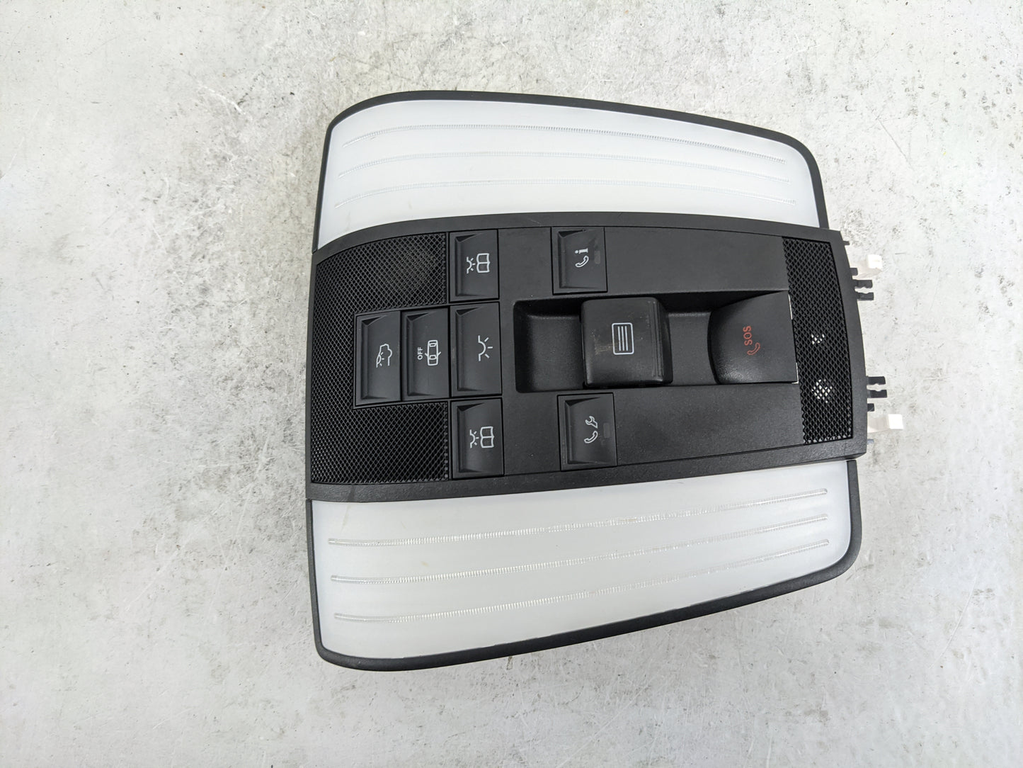 2013 Mercedes-benz E-class Overhead Roof Console Black - Oemusedautoparts1.com