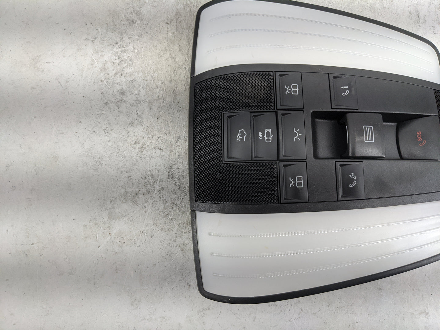 2013 Mercedes-benz E-class Overhead Roof Console Black - Oemusedautoparts1.com