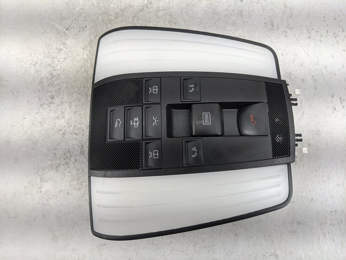 2013 Mercedes-benz E-class Overhead Roof Console Black - Oemusedautoparts1.com