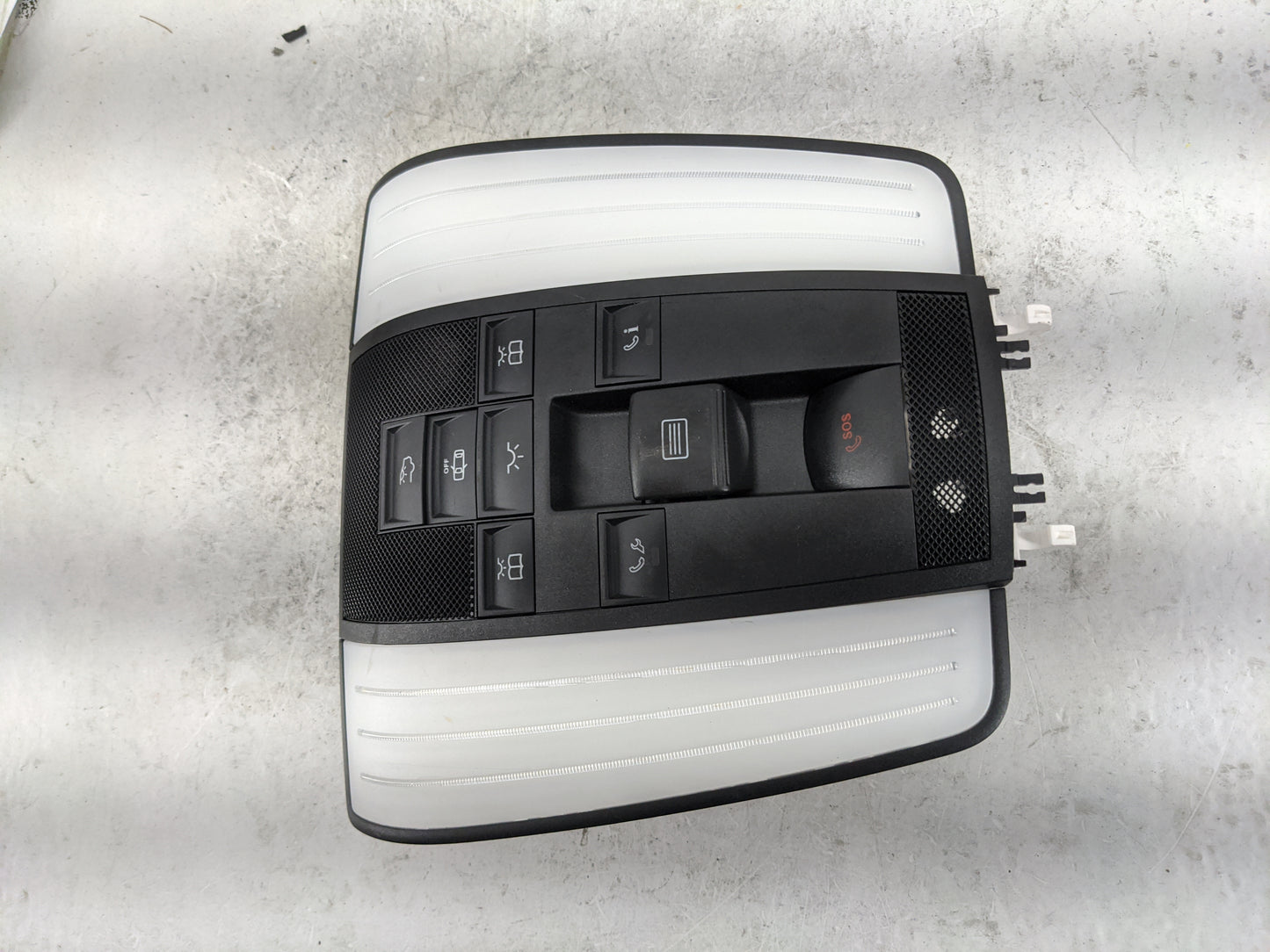 2013 Mercedes-benz E-class Overhead Roof Console Black - Oemusedautoparts1.com
