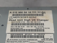 2013 Mercedes-Benz E-Class Radio AM FM Cd Player Receiver Replacement P/N:A2129005818 A2129012704, A1669027804 Fits OEM Used