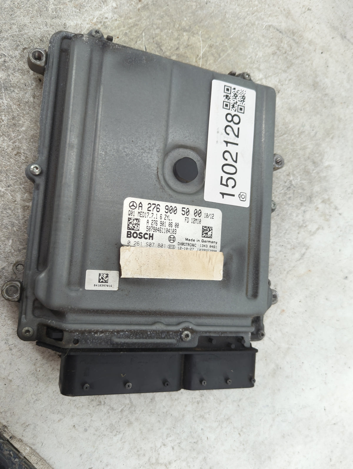 2013 Mercedes-Benz E-Class PCM Engine Control Computer ECU ECM PCU OEM P/N:A2769005000 A2769010600, 0261S07801 Fits OEM Used