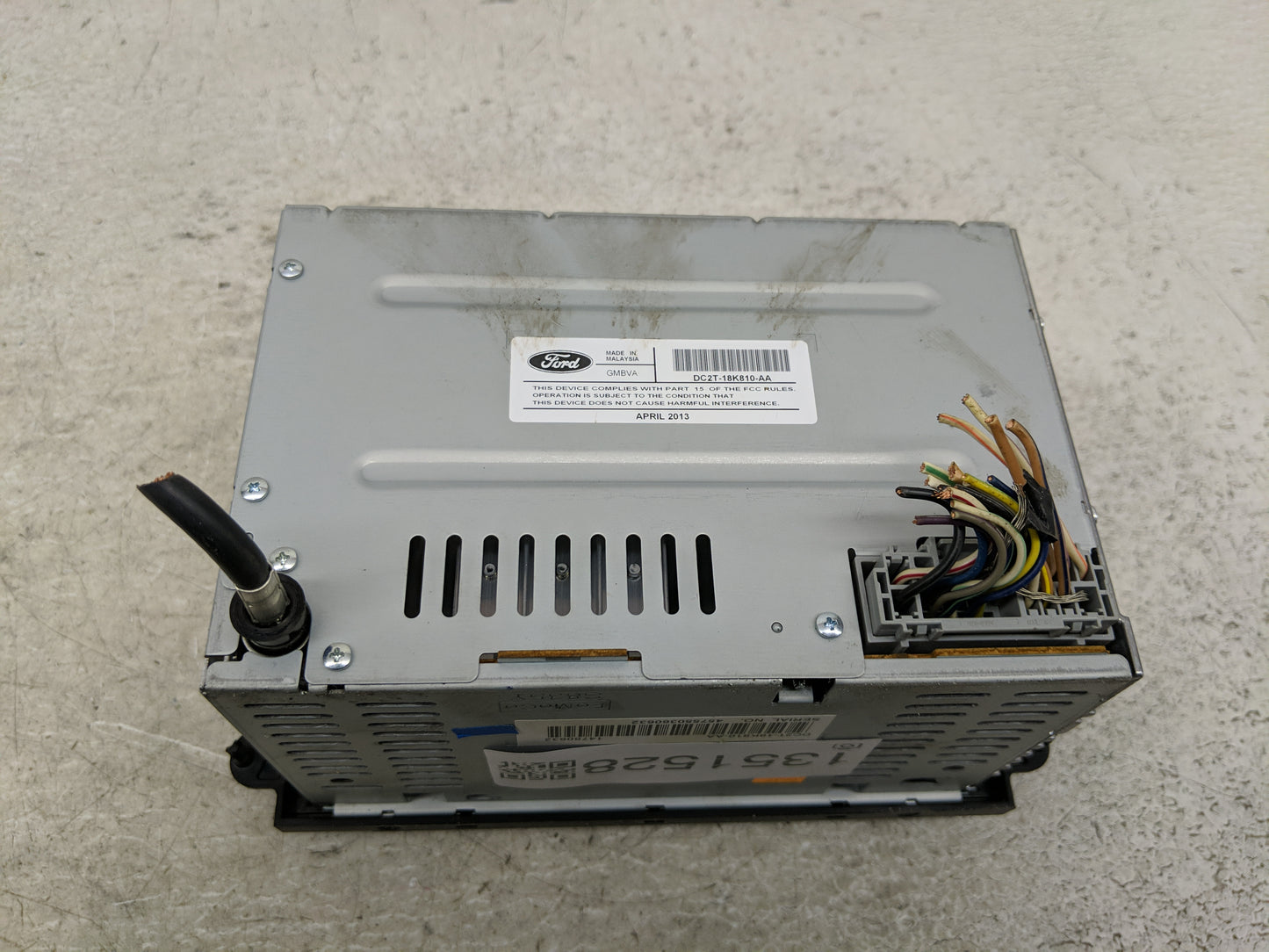 2013 Mercedes-Benz E250 Radio AM FM Cd Player Receiver Replacement P/N:DC2T-18K810-AA Fits Fits 2014 2015 2016 2017 2018 201