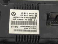 2010-2013 Mercedes-Benz E350 Climate Control Module Temperature AC/Heater Replacement P/N:A212 830 04 85 Fits OEM Used Auto 