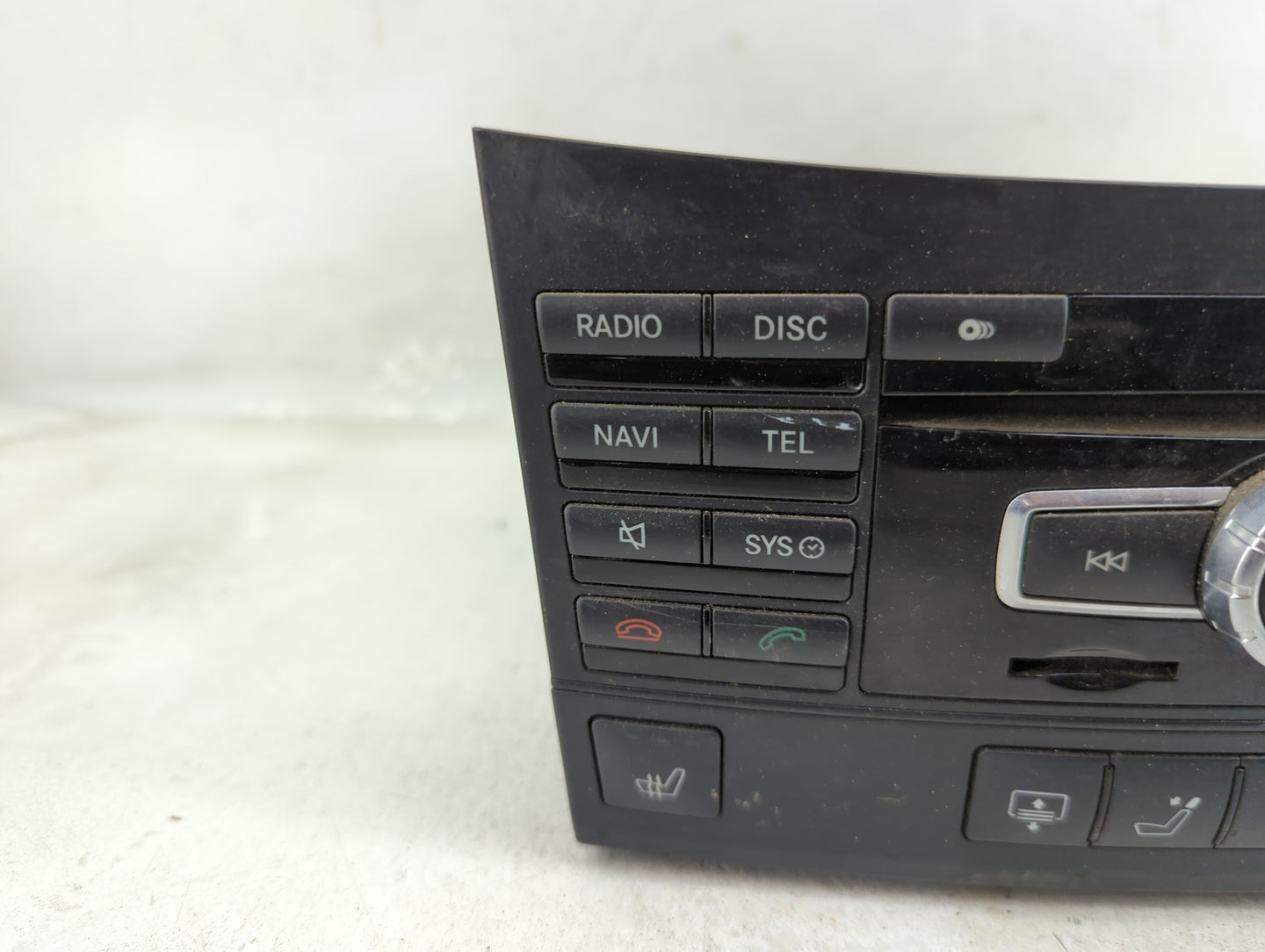 2013 Mercedes-Benz E350 Radio AM FM Cd Player Receiver Replacement P/N:A 166 902 78 04 A 212 900 58 18 Fits OEM Used Auto Pa