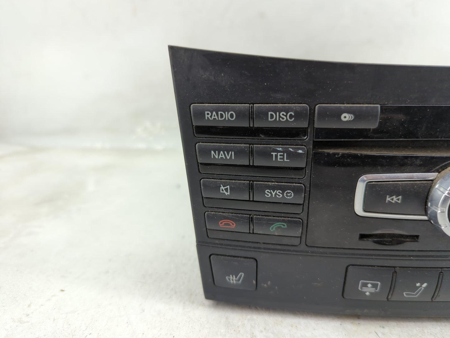 2013 Mercedes-Benz E350 Radio AM FM Cd Player Receiver Replacement P/N:A 166 902 78 04 A 212 900 58 18 Fits OEM Used Auto Pa