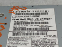 2013 Mercedes-Benz E350 Radio AM FM Cd Player Receiver Replacement P/N:A 166 902 78 04 A 212 900 58 18 Fits OEM Used Auto Pa