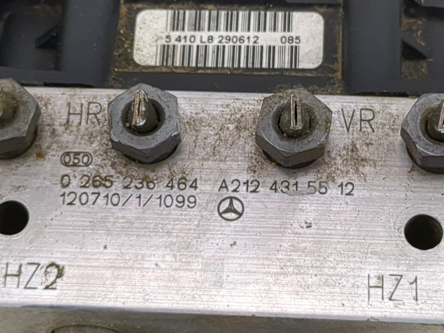 2013 Mercedes-Benz E350 ABS Pump Control Module Replacement P/N:0265236464 A2124315512, 5410L8290612 Fits Fits 2014 OEM Used