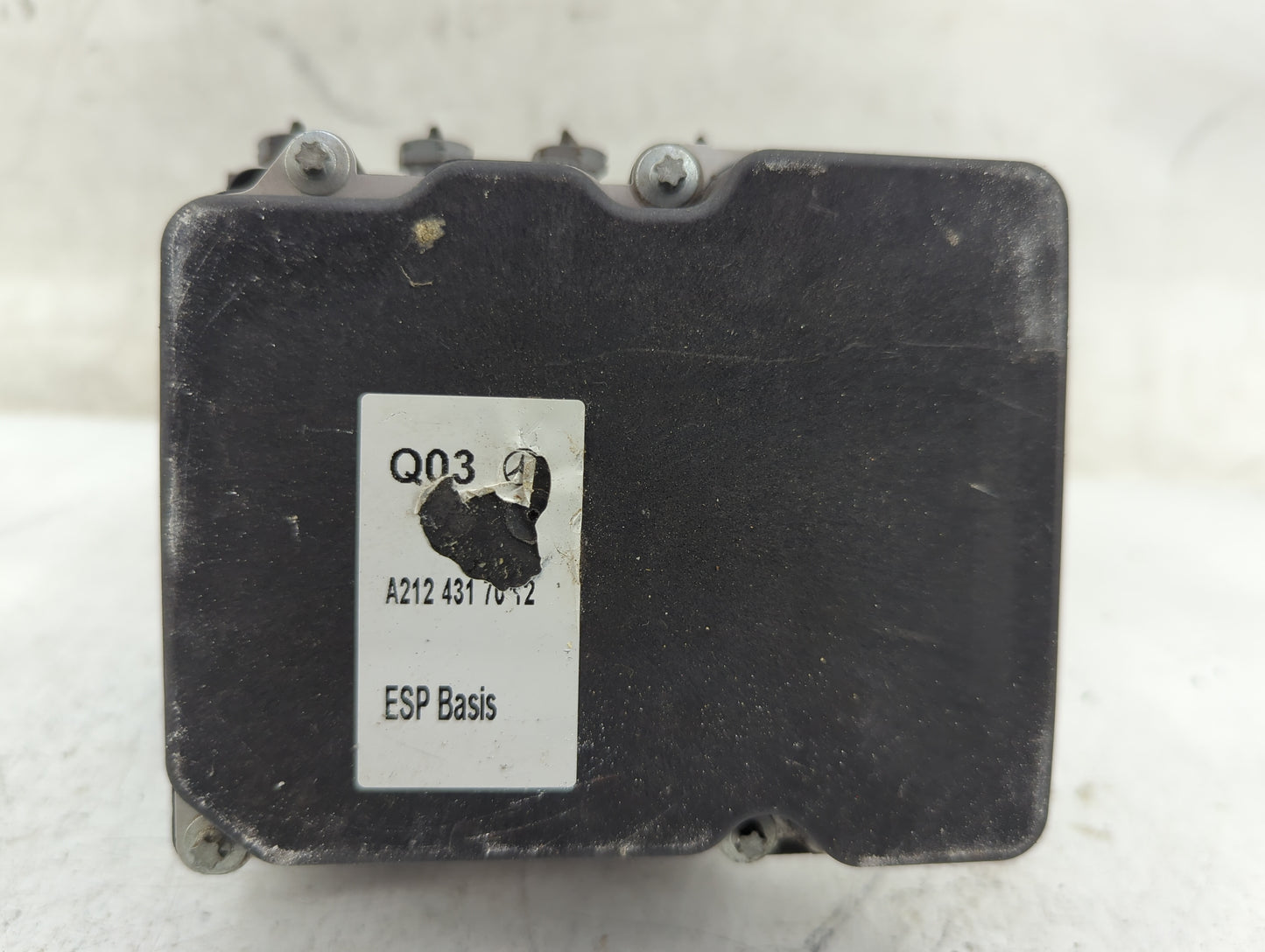 2013 Mercedes-Benz E350 ABS Pump Control Module Replacement Fits OEM Used Auto Parts - Oemusedautoparts1.com