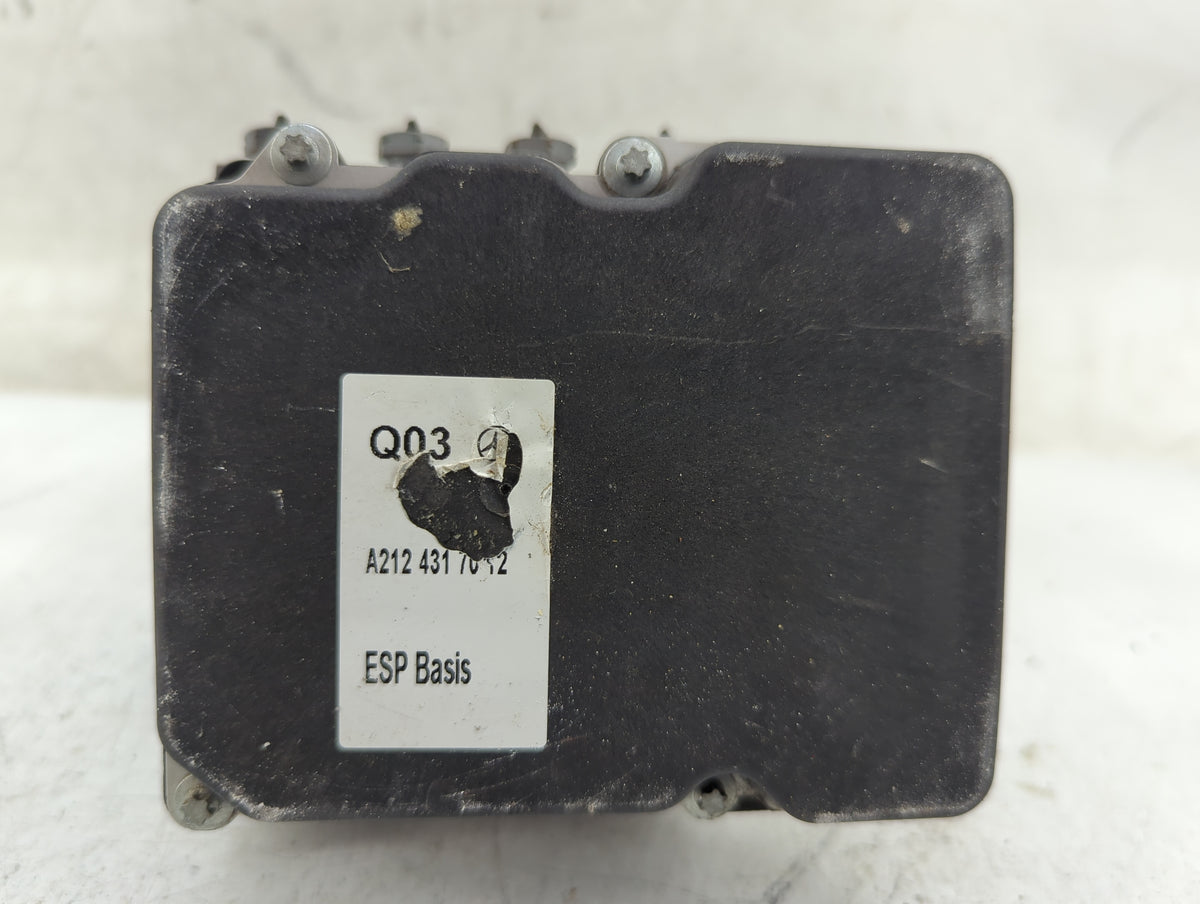 2013 Mercedes-Benz E350 Anti-Lock Brake ABS Pump Module Actuator OEM Fits OEM Used Auto Parts - Oemusedautoparts1.com