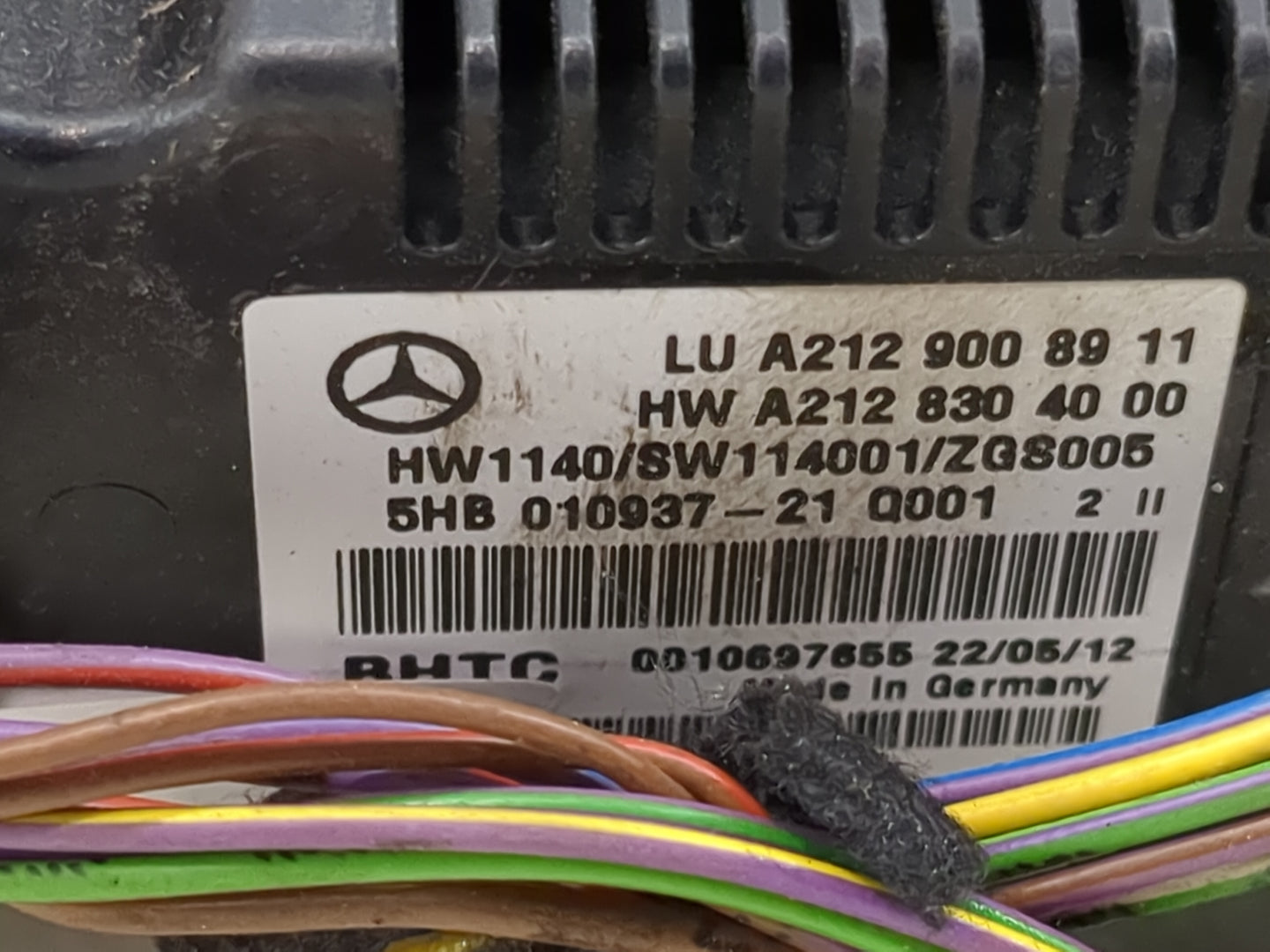 2010-2013 Mercedes-Benz E350 Climate Control Module Temperature AC/Heater Replacement P/N:A2129008911 A2128304000 Fits OEM U