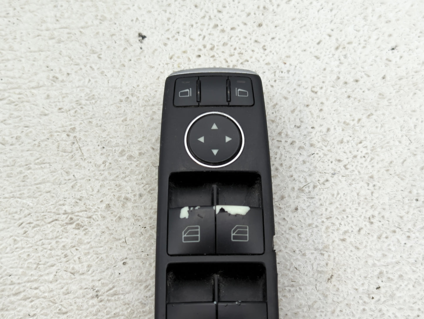 2010-2016 Mercedes-Benz E350 Master Power Window Switch Replacement Driver Side Left P/N:A212 905 60 00 Fits OEM Used Auto P