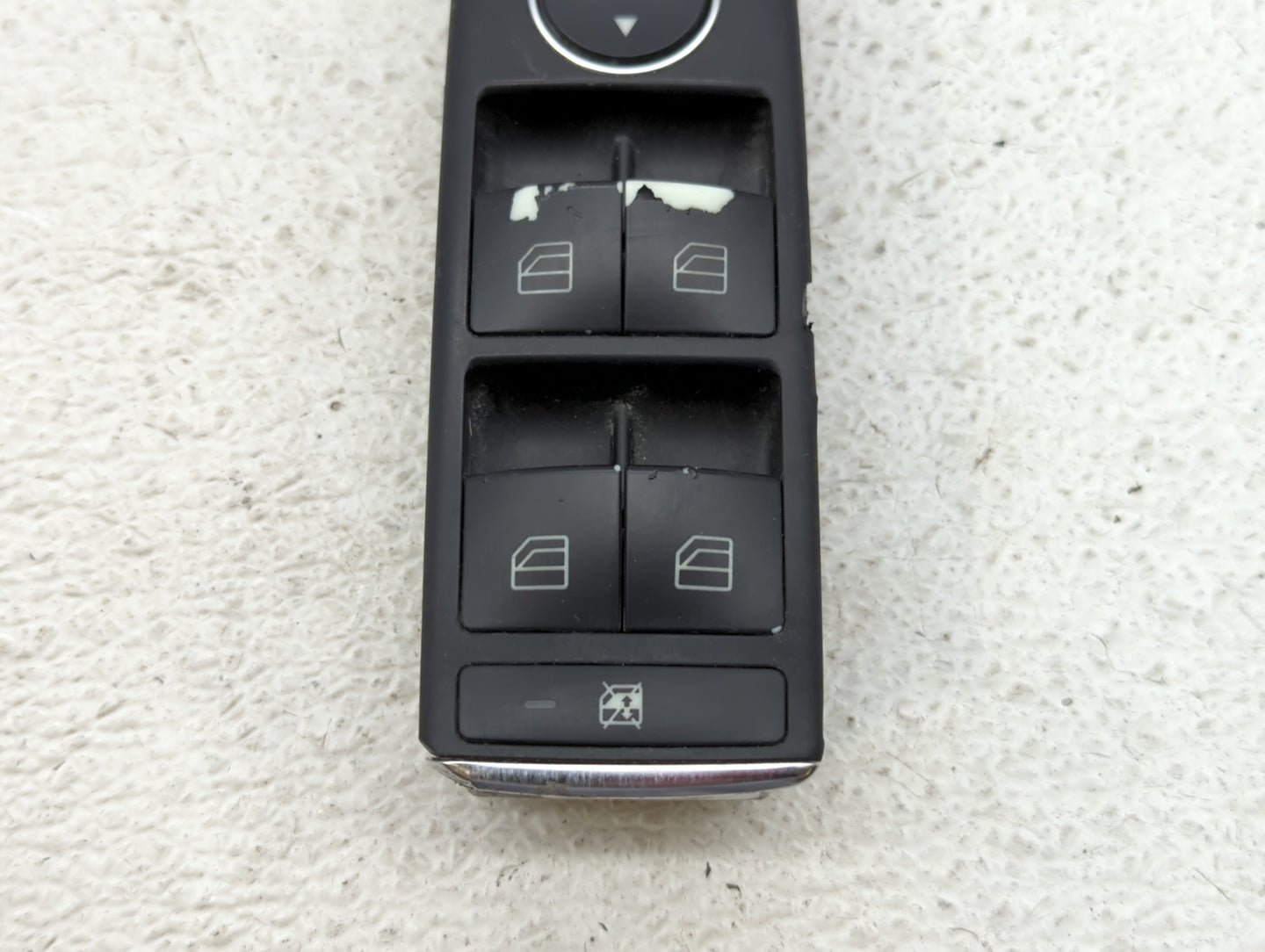 2010-2016 Mercedes-Benz E350 Master Power Window Switch Replacement Driver Side Left P/N:A212 905 60 00 Fits OEM Used Auto P
