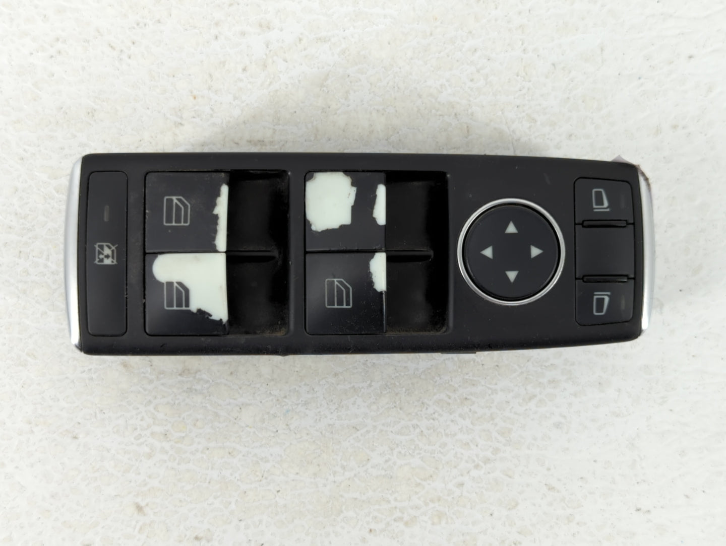 2010-2016 Mercedes-Benz E350 Master Power Window Switch Replacement Driver Side Left P/N:A212 905 60 00 Fits OEM Used Auto P