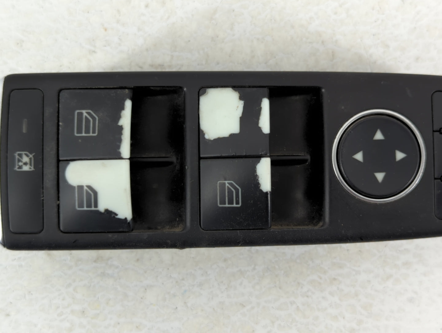 2010-2016 Mercedes-Benz E350 Master Power Window Switch Replacement Driver Side Left P/N:A212 905 60 00 Fits OEM Used Auto P
