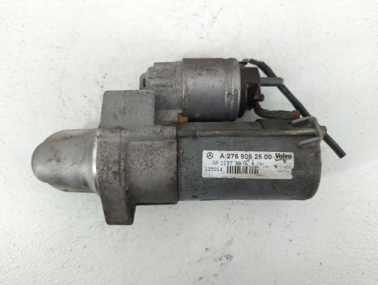 2012-2013 Mercedes-Benz E350 Car Starter Motor Solenoid OEM P/N:A 276 906 25 00 Fits Fits 2012 2013 2014 2015 2016 2017 2018