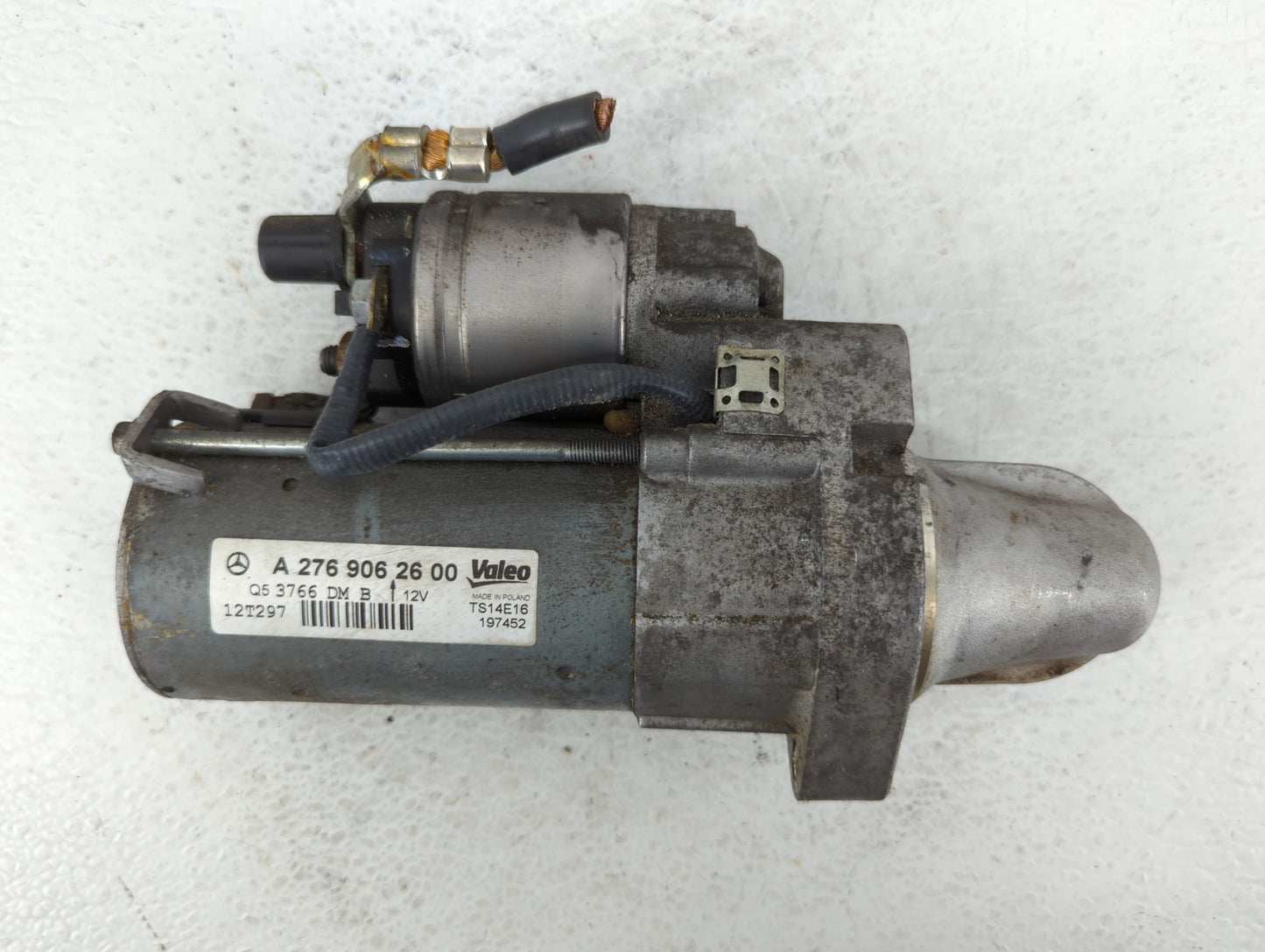 2012-2013 Mercedes-Benz E350 Car Starter Motor Solenoid OEM P/N:Q5 3766 12T297 Fits Fits 2012 2013 2014 2015 2016 2017 2018 