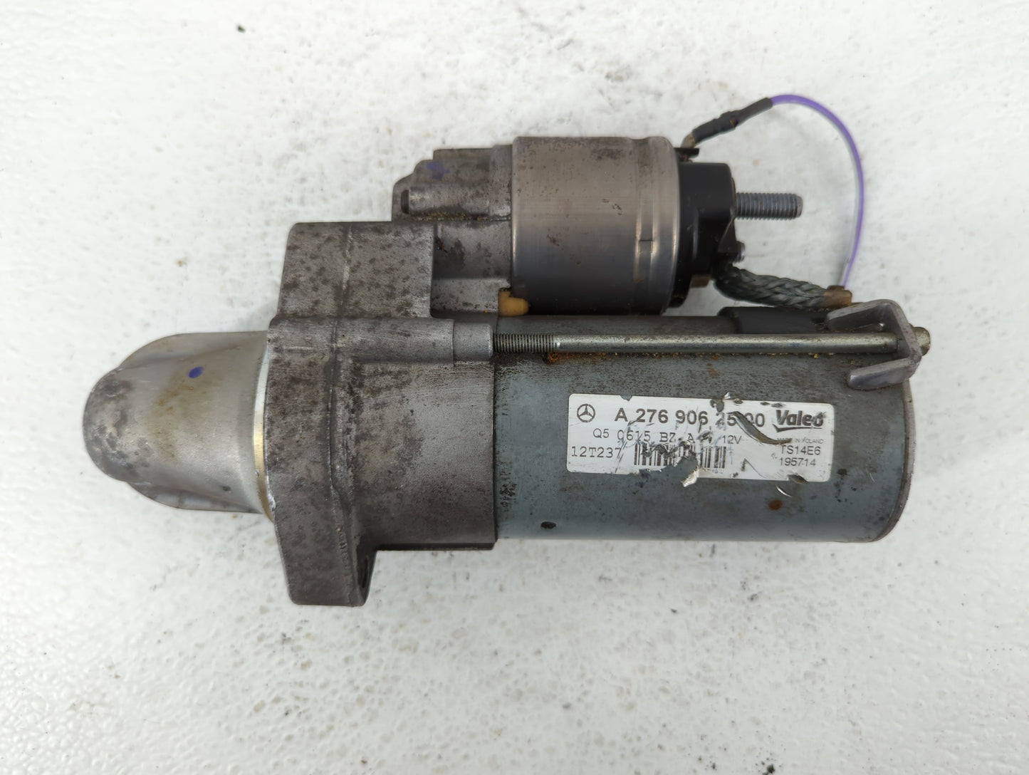 2012-2013 Mercedes-Benz E350 Car Starter Motor Solenoid OEM P/N:Q5 0615 BZ A A 276 906 25000 Fits OEM Used Auto Parts - Oemu