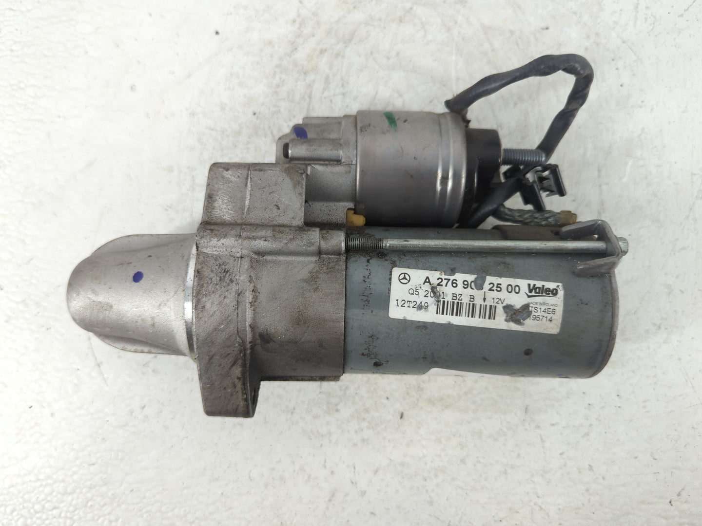 2012-2013 Mercedes-Benz E350 Car Starter Motor Solenoid OEM P/N:A 276 906 25 OO Fits Fits 2012 2013 2014 2015 2016 2017 2018