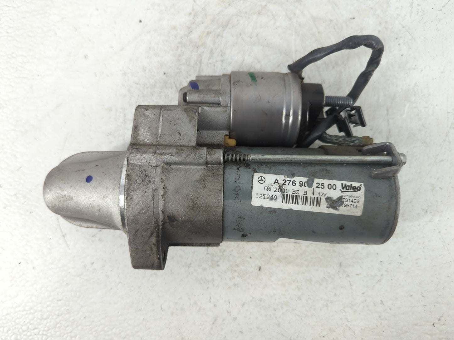 2012-2013 Mercedes-Benz E350 Car Starter Motor Solenoid OEM P/N:A 276 906 25 OO Fits Fits 2012 2013 2014 2015 2016 2017 2018