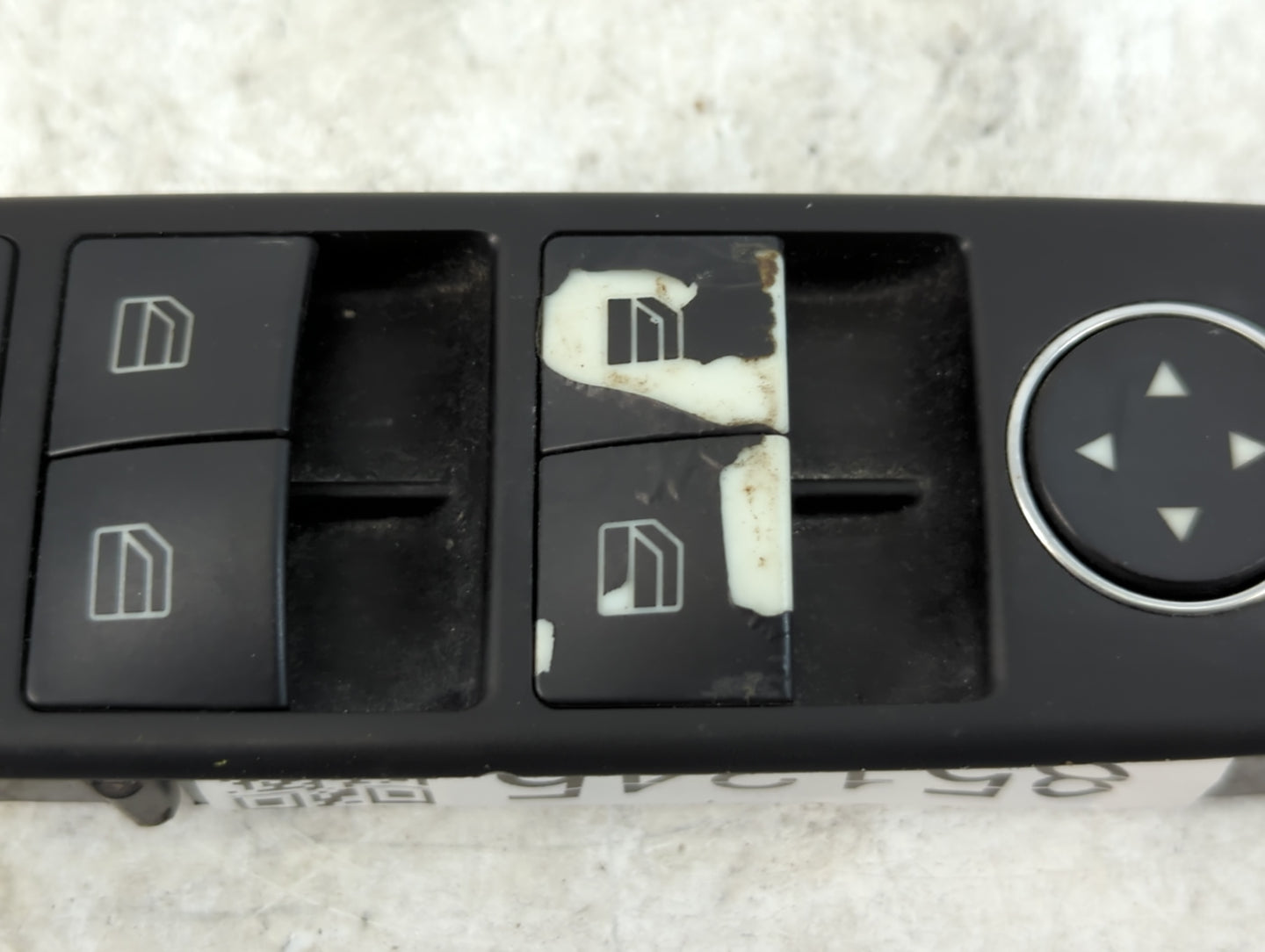 2010-2017 Mercedes-Benz E550 Master Power Window Switch Replacement Driver Side Left P/N:10 0215 50 A204 905 53 02 Fits OEM 