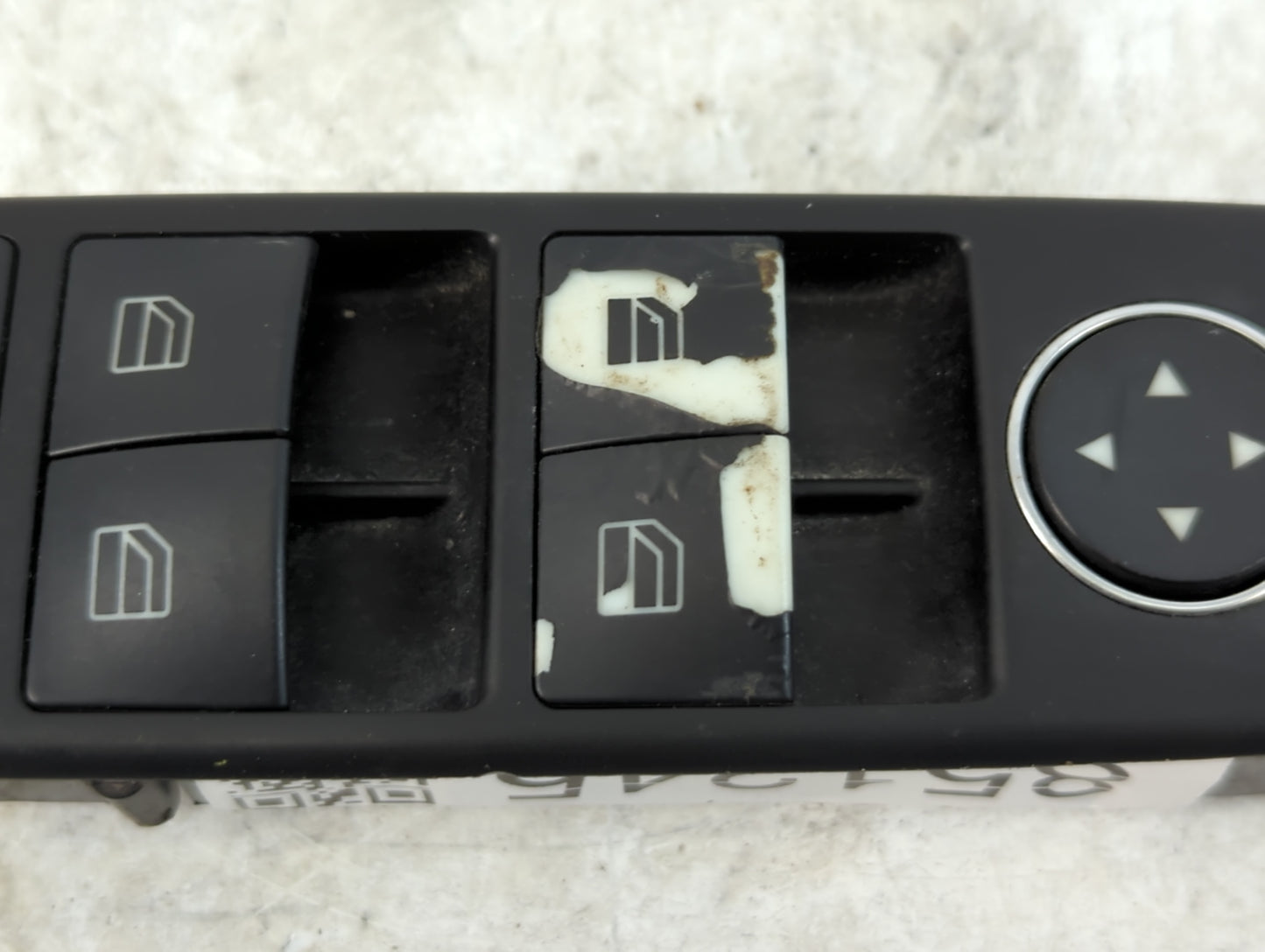 2010-2017 Mercedes-Benz E550 Master Power Window Switch Replacement Driver Side Left P/N:10 0215 50 A204 905 53 02 Fits OEM 