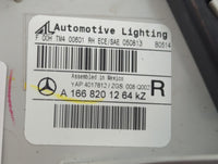 Mercedes-benz Gl-class Passenger Right Side Deck Lid Mounted Tail Light - Oemusedautoparts1.com