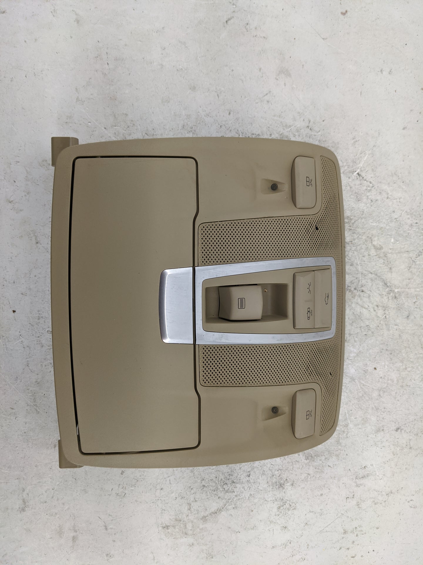 Mercedes-benz Gl-class Overhead Roof Console Interior Dome Light Tan - Oemusedautoparts1.com