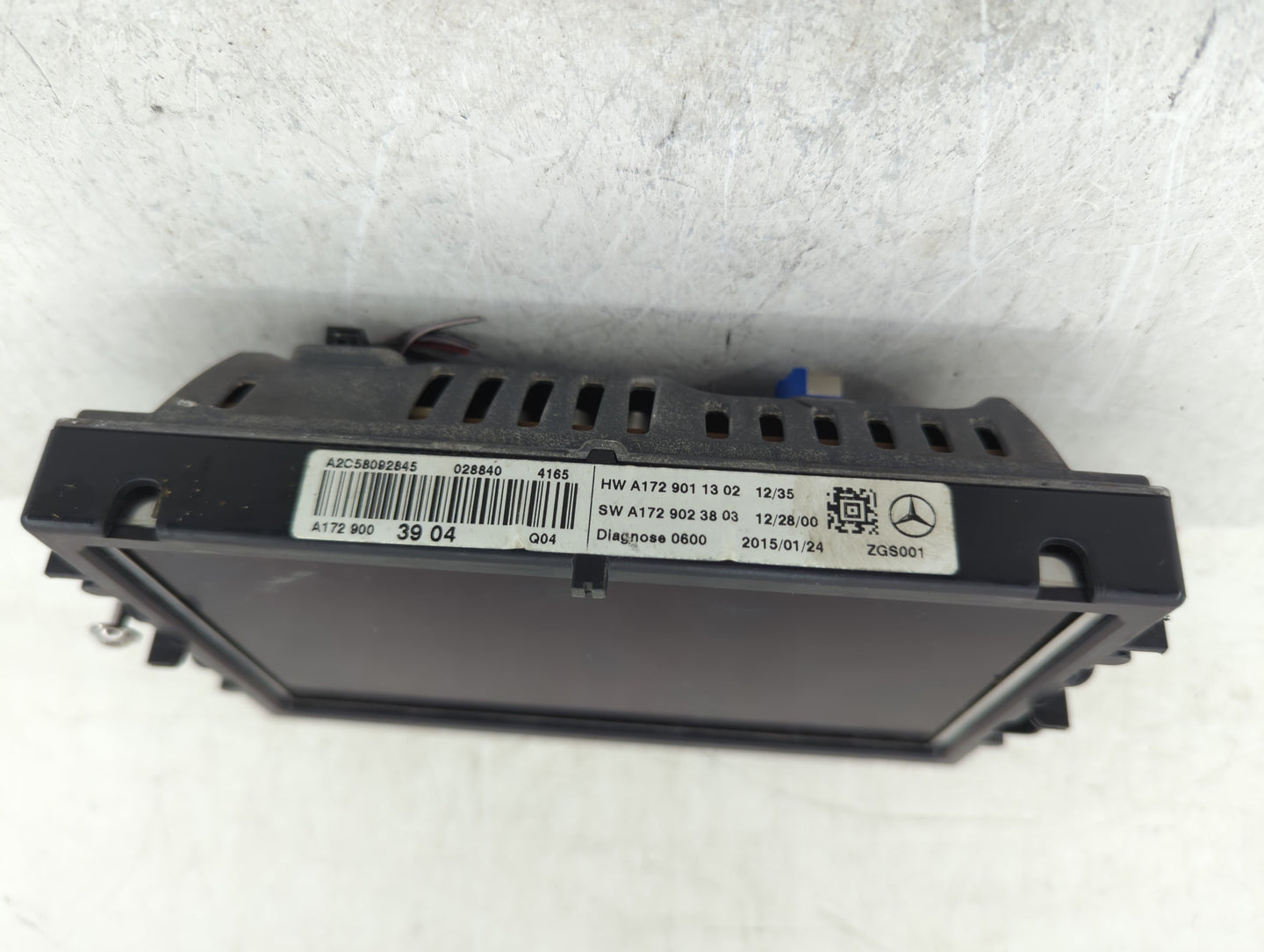 2013 Mercedes-Benz Gl450 Radio AM FM Cd Player Receiver Replacement P/N:A2C58092845 Fits Fits 2012 2014 OEM Used Auto Parts 