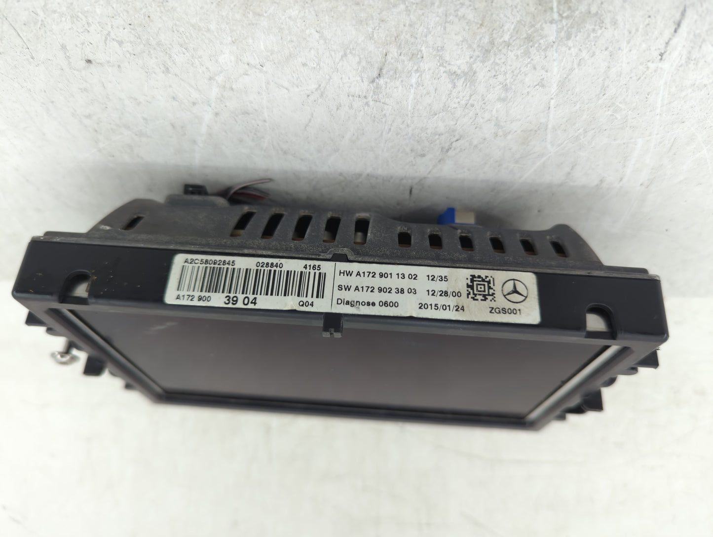 2013 Mercedes-Benz Gl450 Radio AM FM Cd Player Receiver Replacement P/N:A2C58092845 Fits Fits 2012 2014 OEM Used Auto Parts 