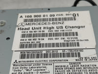 2013 Mercedes-Benz Gl450 Radio AM FM Cd Player Receiver Replacement P/N:A1669000109 Fits OEM Used Auto Parts - Oemusedautopa