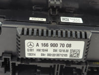2013 Mercedes-Benz Gl450 Climate Control Module Temperature AC/Heater Replacement P/N:A1669007008 Fits OEM Used Auto Parts -