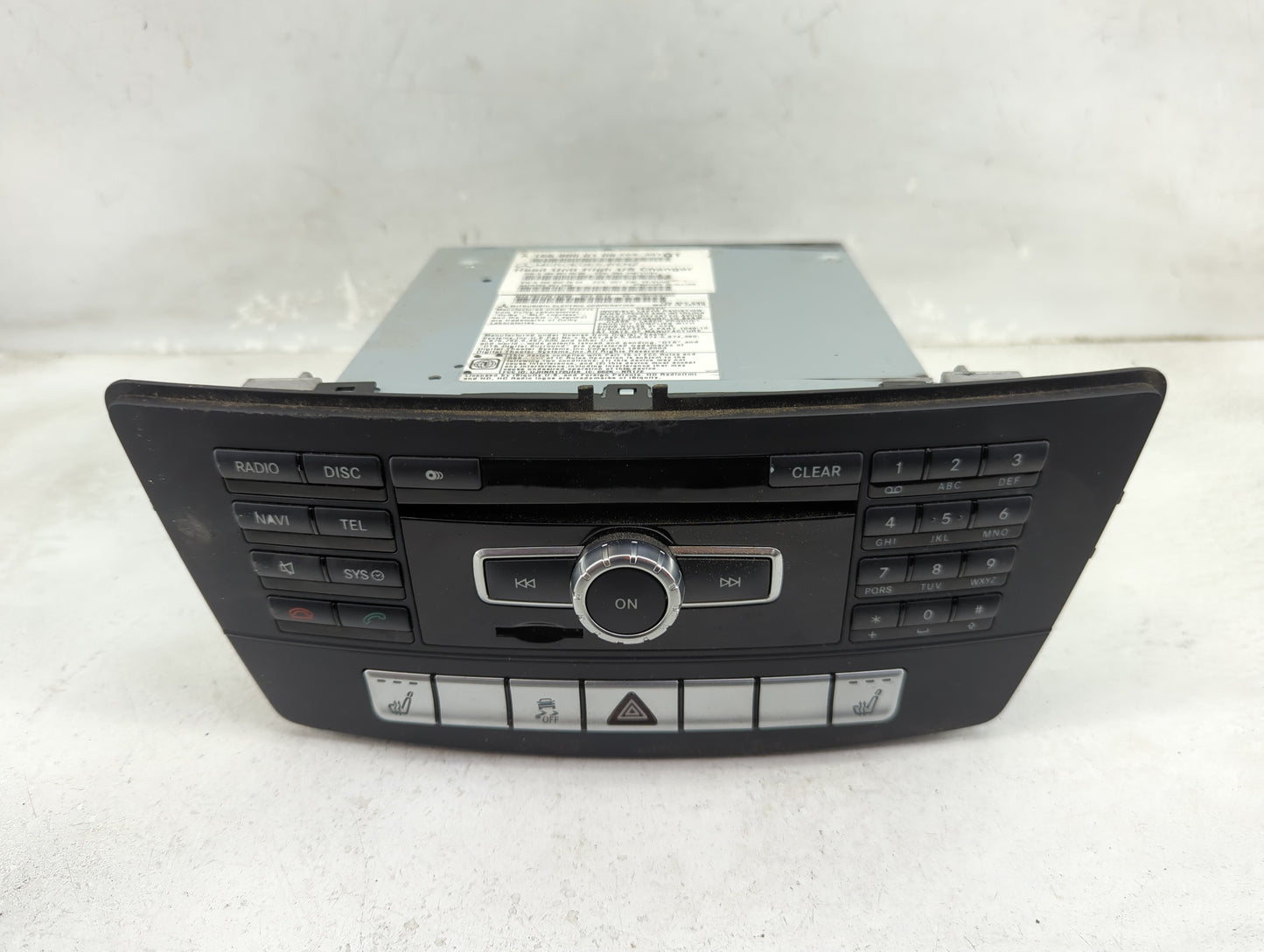 2013 Mercedes-Benz Gl450 Radio AM FM Cd Player Receiver Replacement P/N:A1669000109 A1669019900, A1669027804, 3AF678X001002 