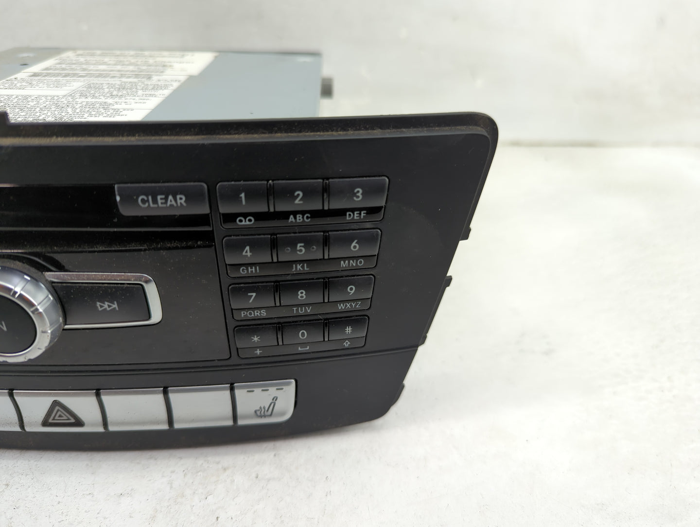 2013 Mercedes-Benz Gl450 Radio AM FM Cd Player Receiver Replacement P/N:A1669000109 A1669019900, A1669027804, 3AF678X001002 