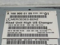 2013 Mercedes-Benz Gl450 Radio AM FM Cd Player Receiver Replacement P/N:A1669000109 A1669019900, A1669027804, 3AF678X001002 