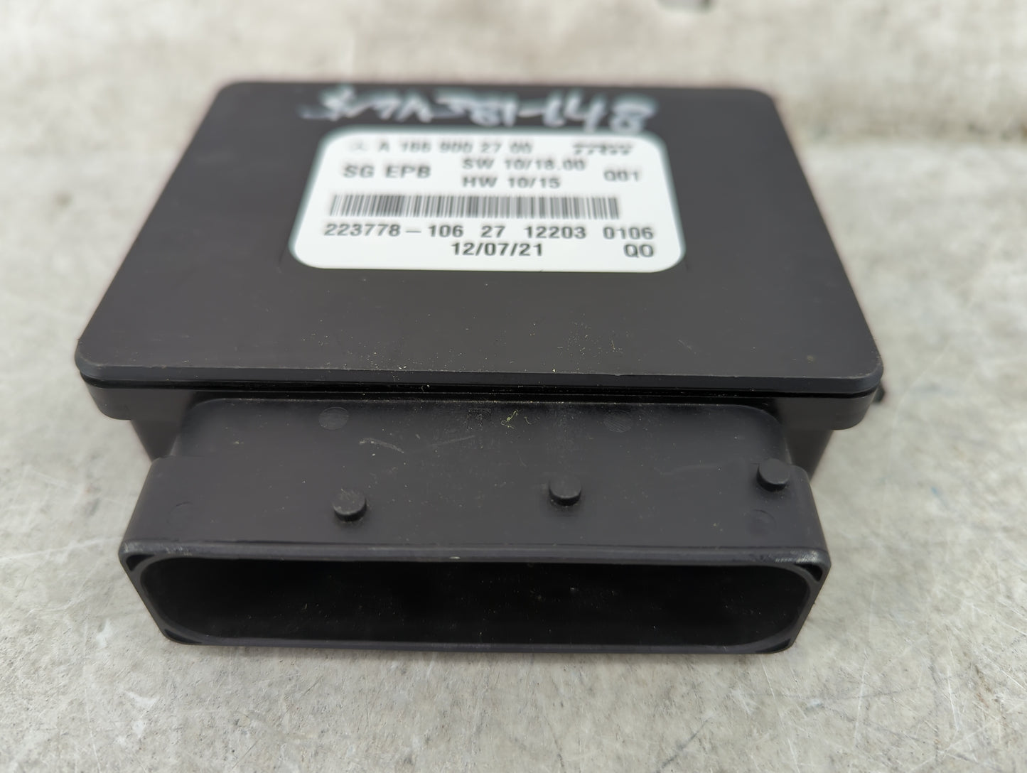 2013-2014 Mercedes-benz Gl450 Parking Brake Control Module 1452417 - Oemusedautoparts1.com