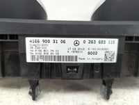 2013 Mercedes-Benz Gl450 Instrument Cluster Speedometer Gauges P/N:A1669003106 0263683115, A1669017401, A1669022003 Miles:61