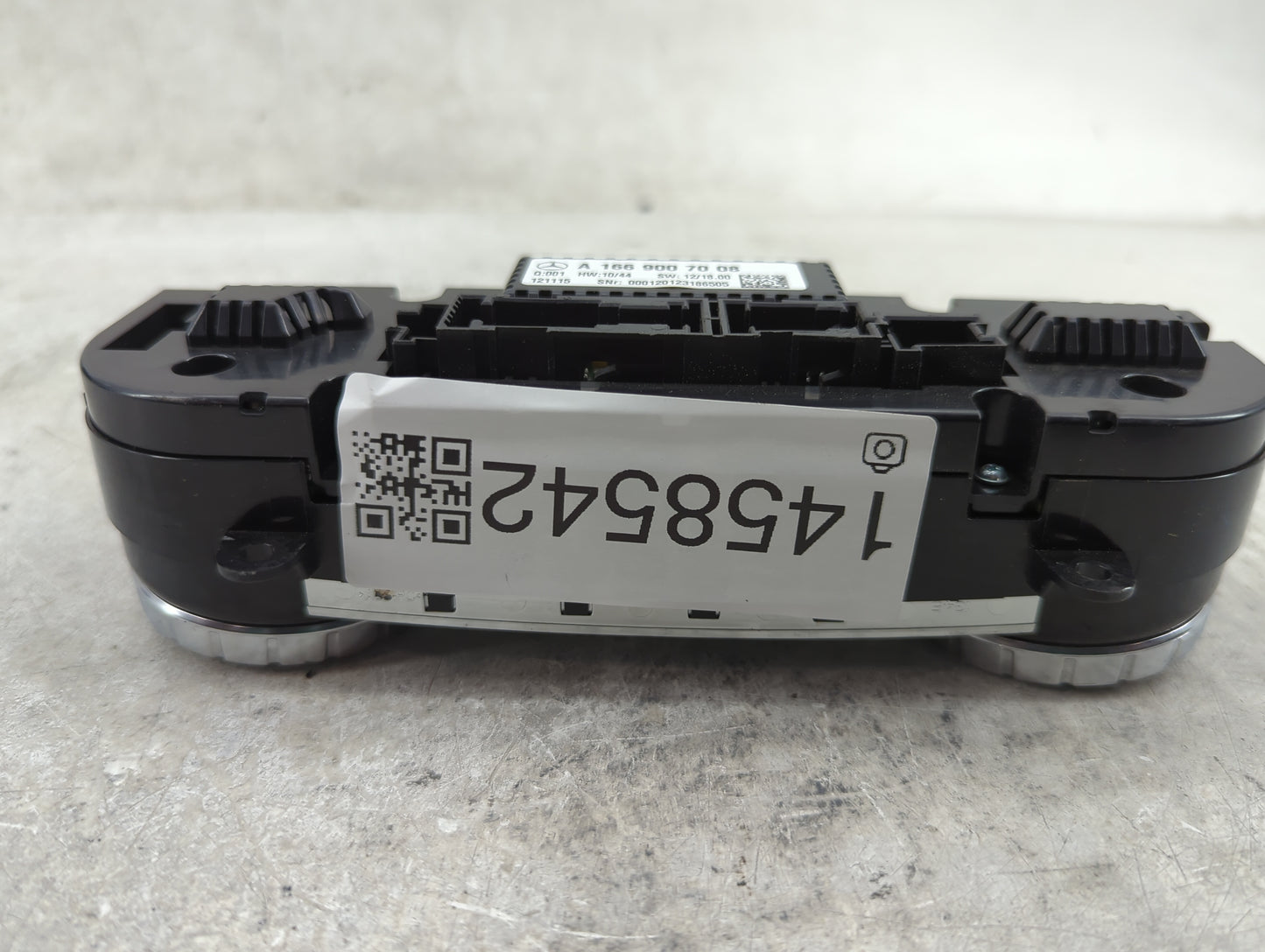 2013 Mercedes-Benz Gl450 Climate Control Module Temperature AC/Heater Replacement P/N:A 166 900 70 08 Fits OEM Used Auto Par