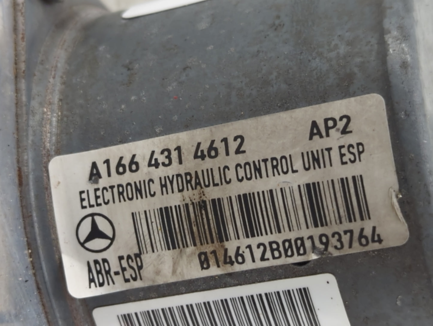 2013 Mercedes-Benz Gl450 ABS Pump Control Module Replacement P/N:A1664314612 Fits Fits 2012 OEM Used Auto Parts - Oemusedaut