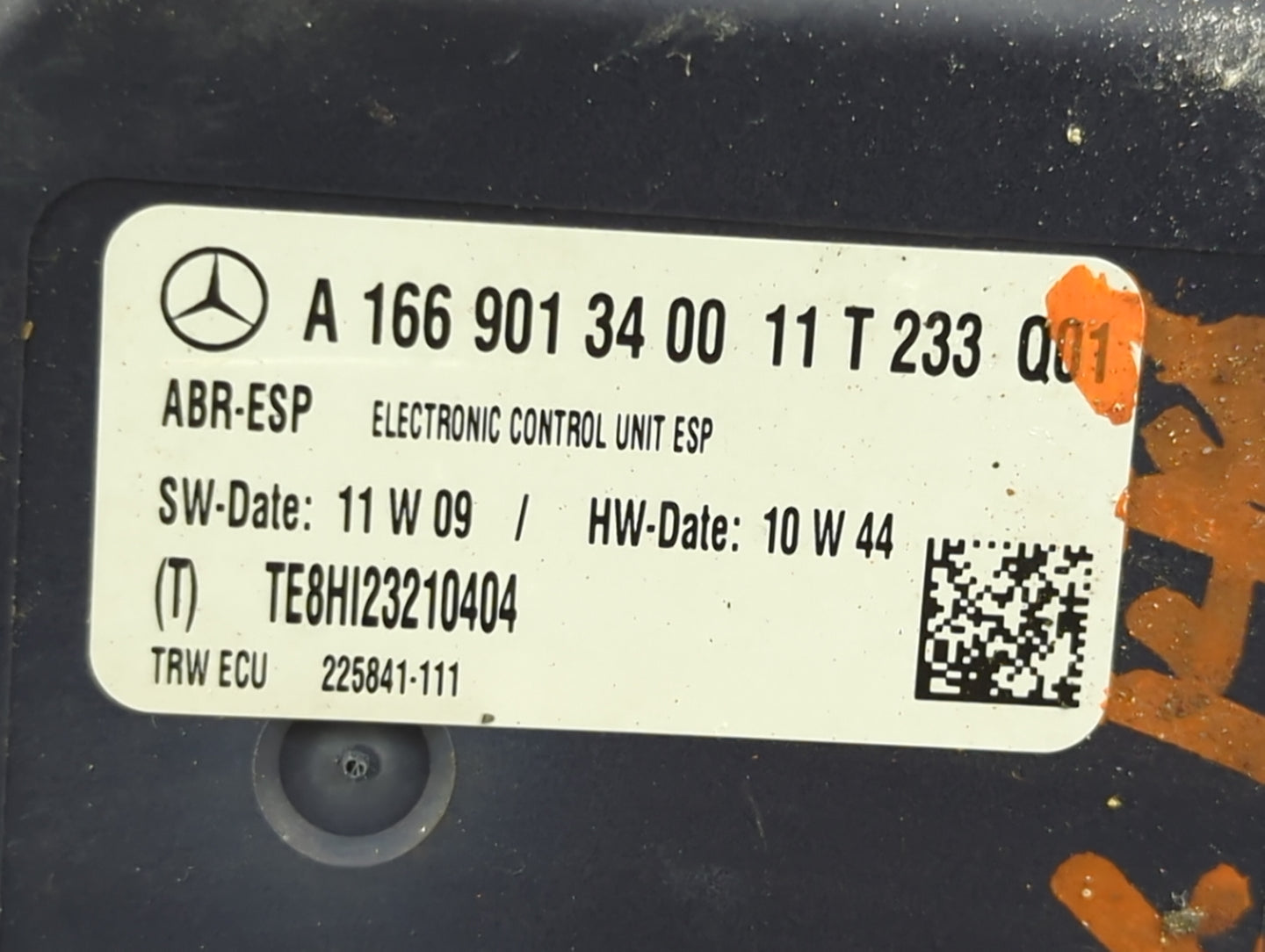 2013 Mercedes-Benz Gl450 ABS Pump Control Module Replacement P/N:A1664314612 A16690134001, 225841-119 Fits Fits 2012 OEM Use